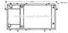 AVA QUALITY COOLING AU2137 Radiator, engine cooling